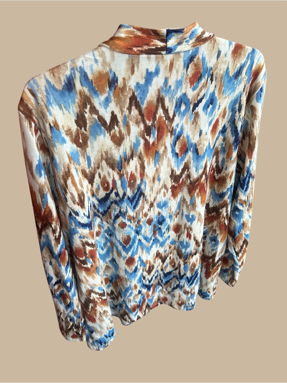 Alfred Dunner Layered Faux Twinset Top. - Picture 5 of 8